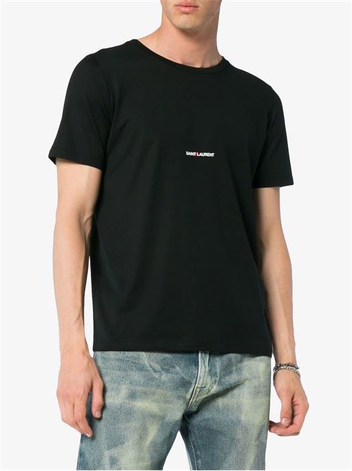 cotton T-shirt SAINT LAURENT | 464572YB2DQ1000